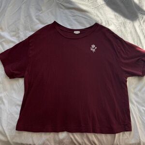 Garage Red Baby Tee‎